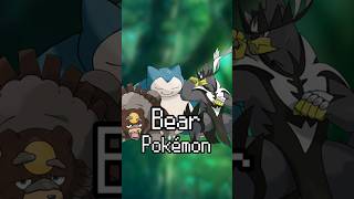 Every Bear Pokemon in 50 Seconds!
