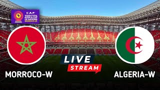 Maroc vs Algérie Féminines EN DIRECT | WAFCON 2026 Match pour la troisième place | MAR F vs ALG F...