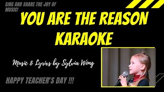 Teacher's Day Song | You Are The Reason MT&T Karaoke & lyrics