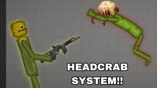 I MADE A HEADCRAB SYSTEM IN MELON PLAYGROUND!!