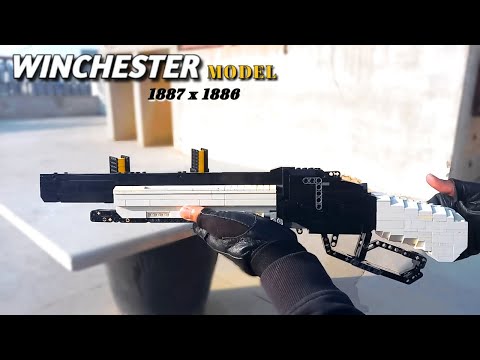 Lego M1887 x M1886, Lego Winchester Model 1887x1886, Lego gun