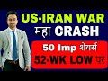 US-IRAN WAR | 52-WK LOW STOCKS | share market latest update |