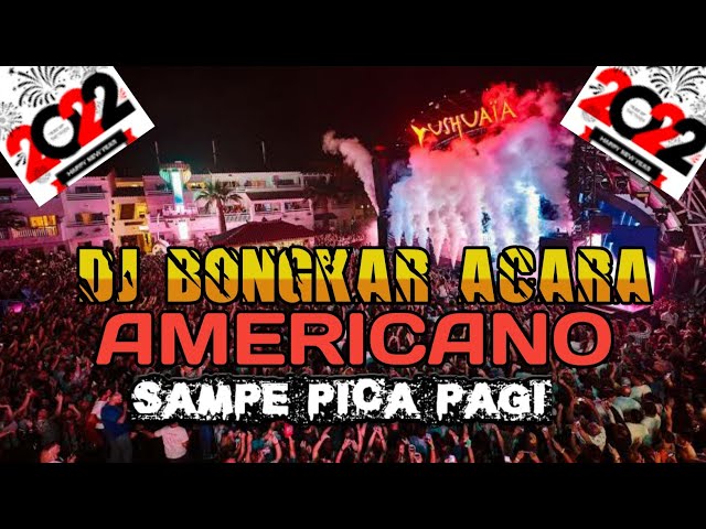 DJ BONGKAR ACARA||AMERICANO - SIMPLE FVNKY (Fahmy Radjak) New 2022 class=