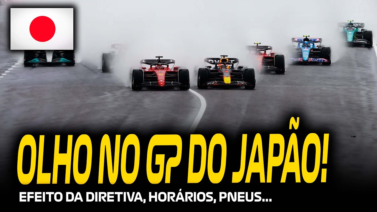 Fórmula 1: Tufão Hagibis afeta programação do GP do Japão