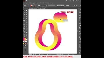 Unveiling the Secrets of Modern Pear Logo Design in Illustrator #short