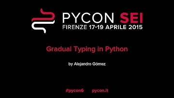 Gradual Typing in Python bby Alejandro Gomez