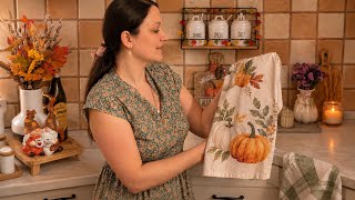 Cozy Fall Kitchen 🍁 Decorate With Me, DIY Candle & Life in Poland