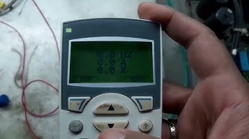 Abb Acs550 Ac drive local And control mode drive | vfd repairing lab