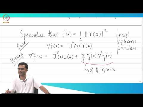 Non linear least