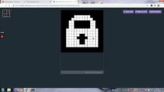 Lock with binary digits