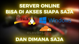 HOW TO EASY TURN YOUR LOCAL SERVER ONLINE TO PUBLIC | HOW TO CONNECT YOUR SERVER TO CLOUDFLARE