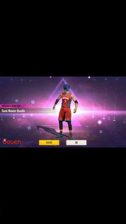 Dunk Master Bundle | Free Fire #shorts #freefire #freefireofficial #fyp