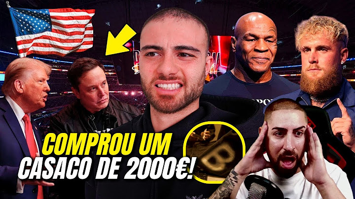 Possessivo reage a WINDOH  - Scamados na luta do Mike Tyson x Jake Paul (c/ Trump)