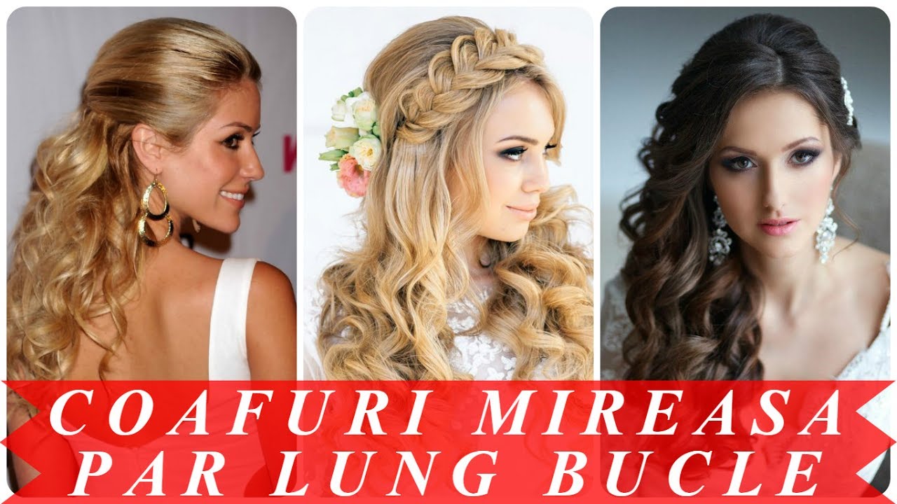 Coafuri Par Lung Cu Bucle Coafuri în 2019 Curly Hair Styles