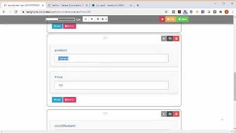 Automated web form with Docxpresso