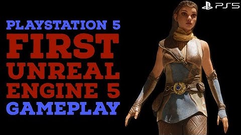PLAYSTATION 5 Gameplay Demo | Unreal Engine 5 Demo