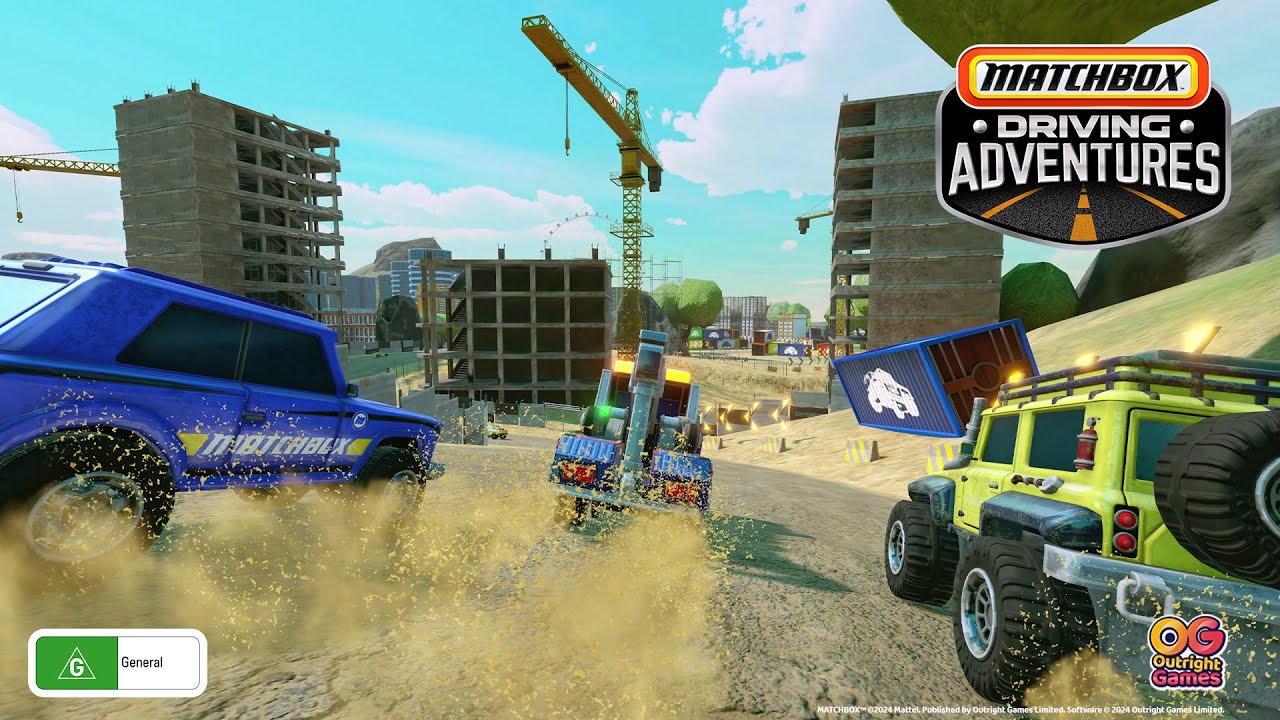 Mattel & Outright Games Announce Matchbox Driving Adventures - Now Available For Consoles & PC 1 YouTube player