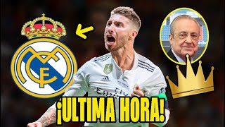 ¡NOTICION INESPERADO! ¡NADIE SE LO ESPERABA DE SERGIO RAMOS! | NOTICIAS REAL MADRID HOY