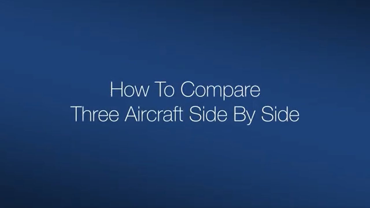 How To Compare Aircraft Ownership & Operating Costs With Aircraft Cost Calculator?