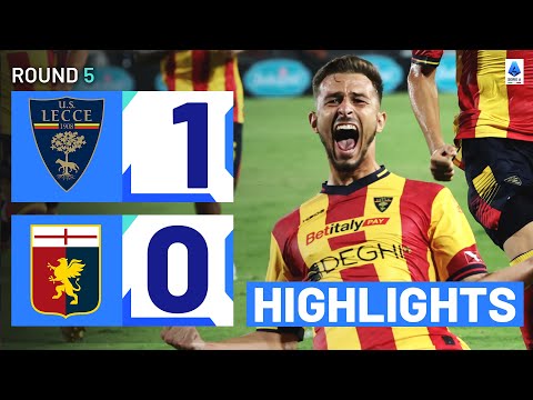 Lecce-Genoa 1-0 | Oudin edges the Grifone: Goal &amp; Highlights | Serie A 2023/24