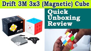 Cubelelo Drift 3M 3X3 Magnetic Stickerless Speed Cube Unboxing & Review
