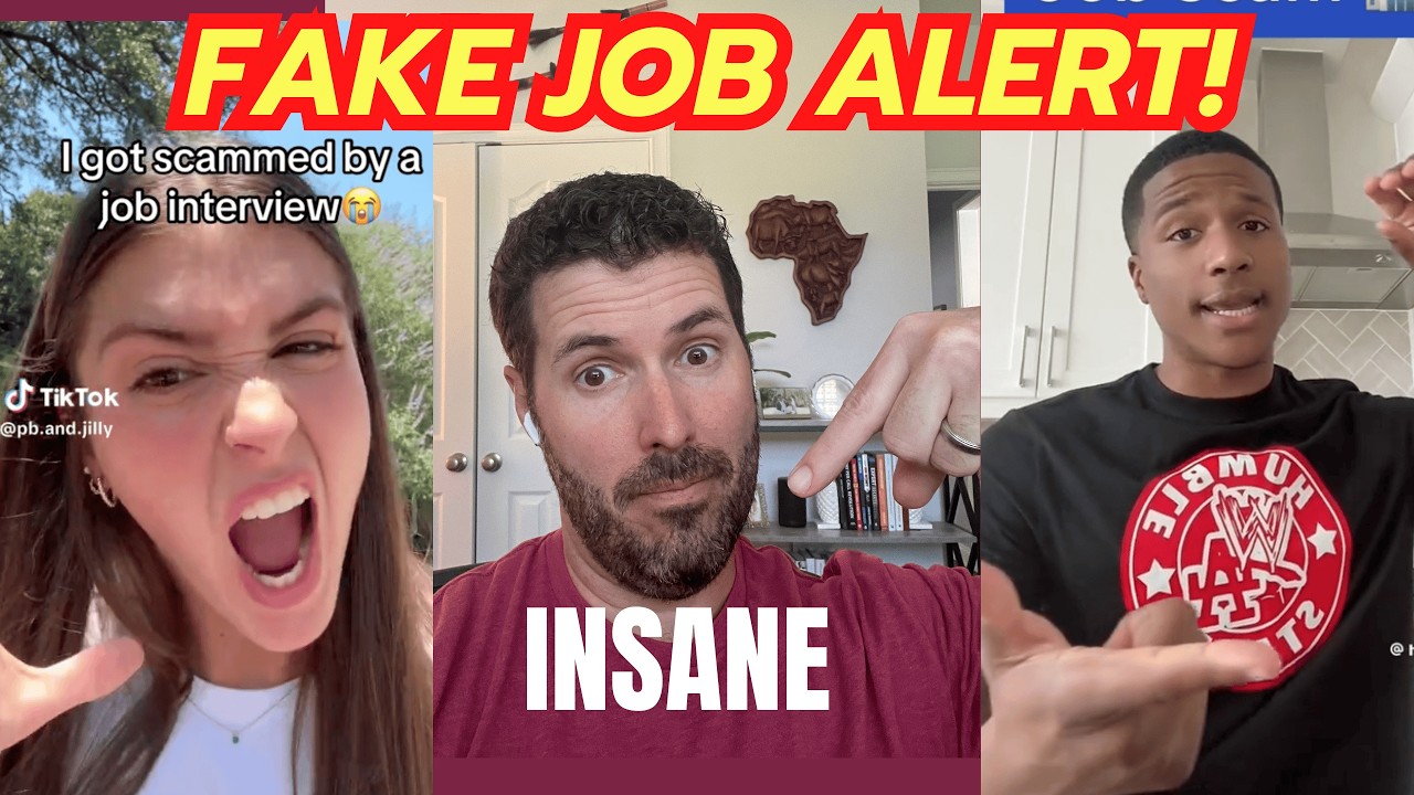 JOB SCAMS Are EXPLODING — Here’s How to Spot Them FAST - YouTube