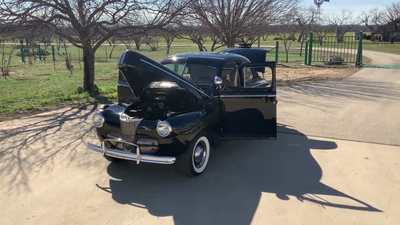 1941 Ford Super Deluxe 239ci Flathead V8 3-Speed Converted to 12 Volt 41-7049C