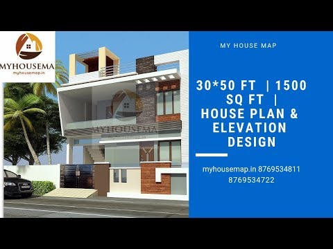 30*50-ft-|-1500-sq-ft-|-house-plan-&-elevation-design