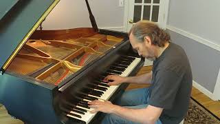 Here Comes The Flood - Peter Gabriel - acoustic piano cover