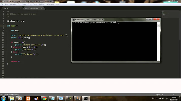 Sublime Text, Notepad++, Compile and Run C Program