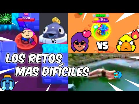 Los Retos Mas Dificiles De Brawl Stars Youtube - retos brawl stars