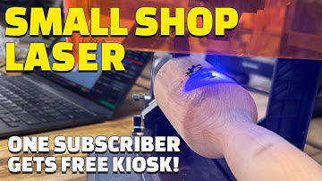 Genmitsu Kiosk + MD18 Roller Does it all in a Shop! WIN A KIOSK!