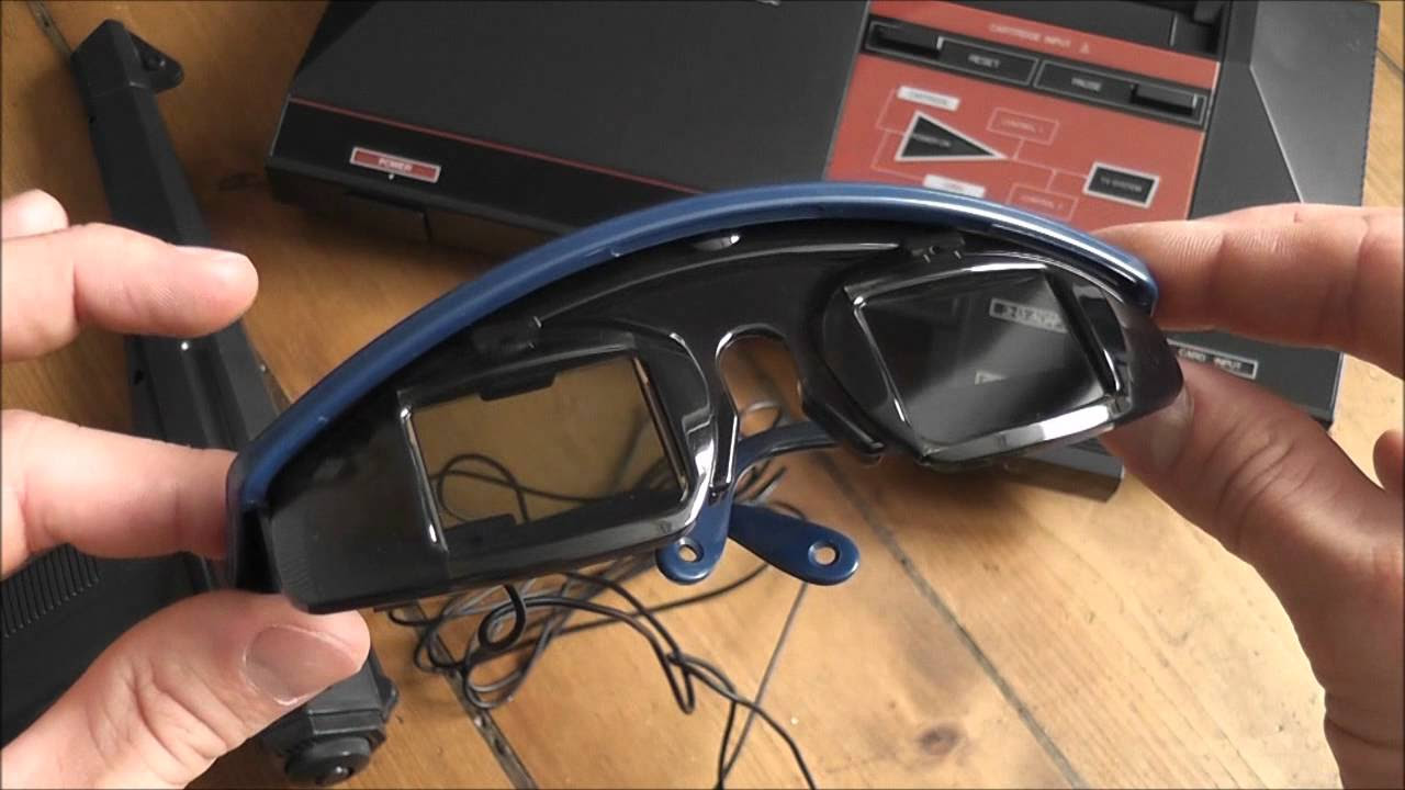 THE Sega 3-D Glasses セガ 3Dメガネ グラス セガハード大百科] 3D-グラス