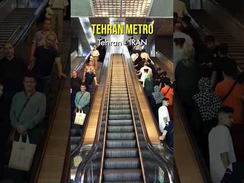 قشنگ ترین ایستگاه مترو تهران مترو جهاد      تهران ایران