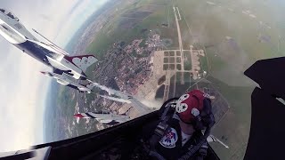 Incredible Cockpit View | USAF Thunderbirds Team Highlights
