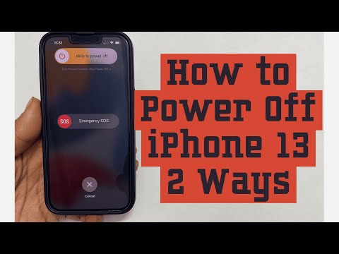 To iphone 13 switch off how How to