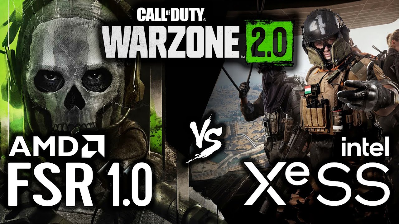 Warzone 2.0 Steam Deck, AMD FSR Vs Intel XESS