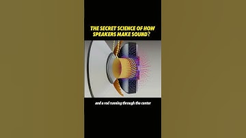 3D animation of how speakers work?#science #short #knowledge #viral #work