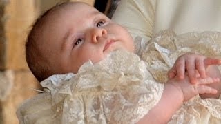 Britain's Future King, Prince George is Christened