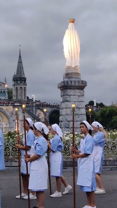 LOURDES │Rosary procession #lourdes #rosary #mary #france #love #jesus #mother