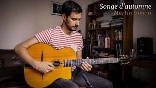 Video thumbnail of "Songe d'automne (Gypsy Jazz) + Free TAB"