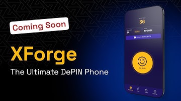 Introducing XForge 📱 The World’s First Node-Operated DePIN Smartphone.