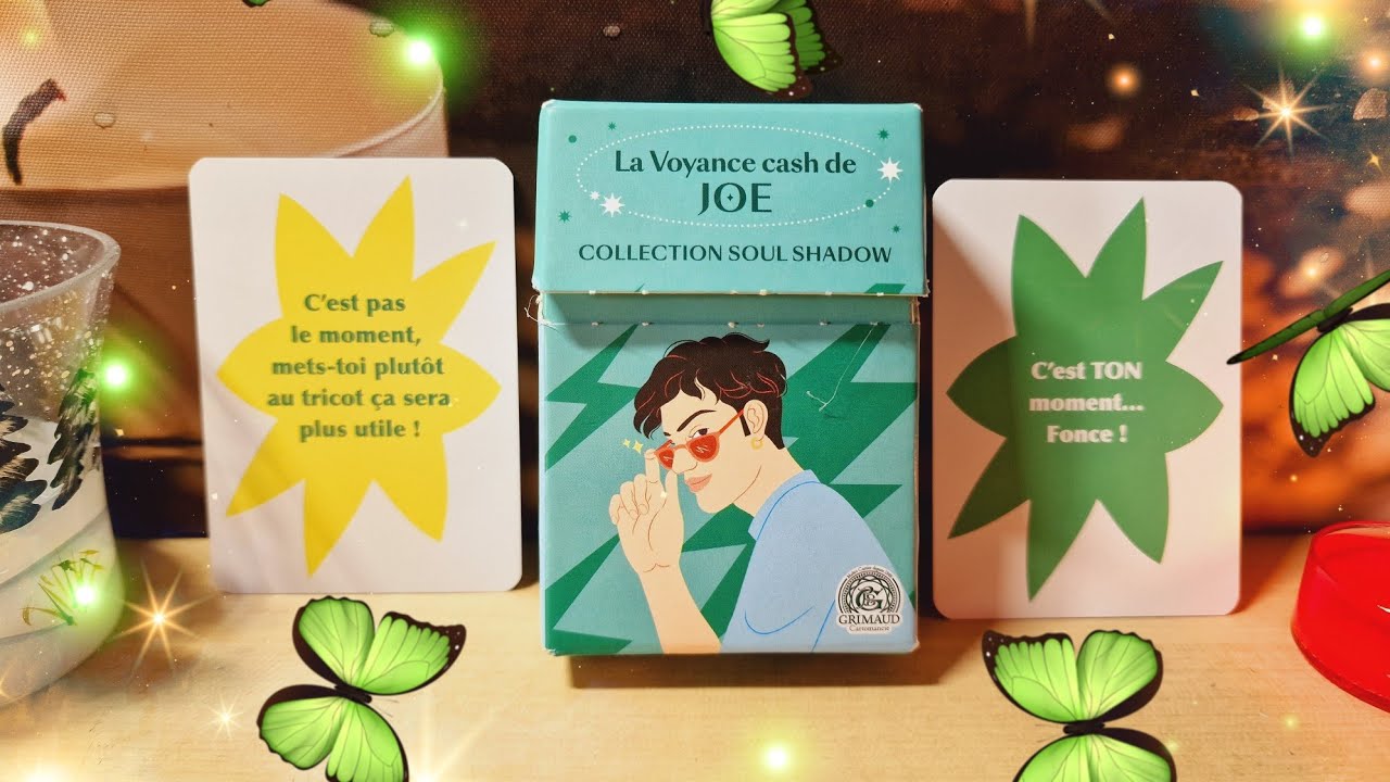 Jeu De Cartes Oracle La Voyance Cash De Joe - Collection Soul Shadow - Neuf