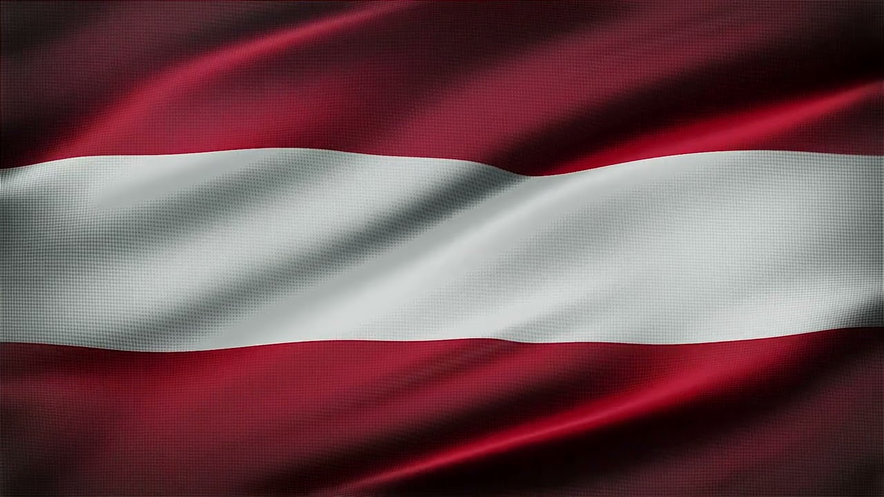 🚩Austria Flag Waving | GREEN SCREEN & CHROMA MATTE🚩