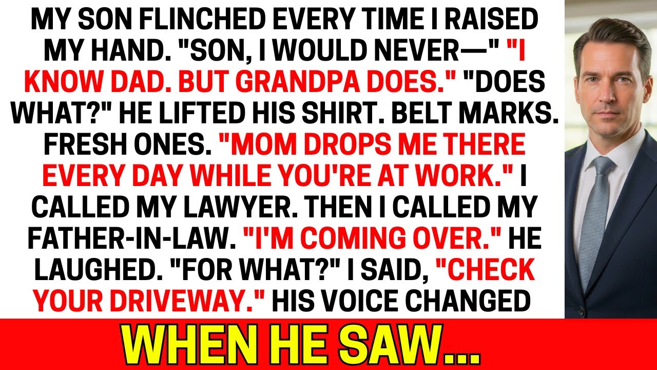 Son Showed Me Belt Marks. 