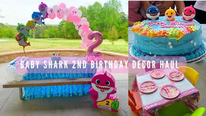 BABY SHARK BIRTHDAY DECORATIONS