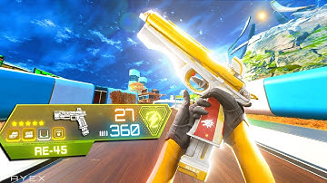 *NEW* Burst RE-45 has the Fastest TIME TO KILL in Apex Legends