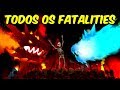 TODOS OS FATALITY's E DESAFIOS | Happy Room Masmorra