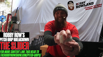How I Throw My SLIDER | Robby Row