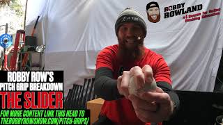 Celebrity How I Throw My SLIDER | Robby Row's Pitch Grip Breakdowns Wealth